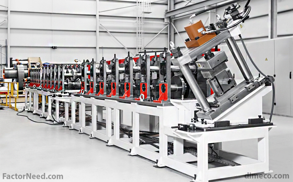 What is a custom roll forming machine?