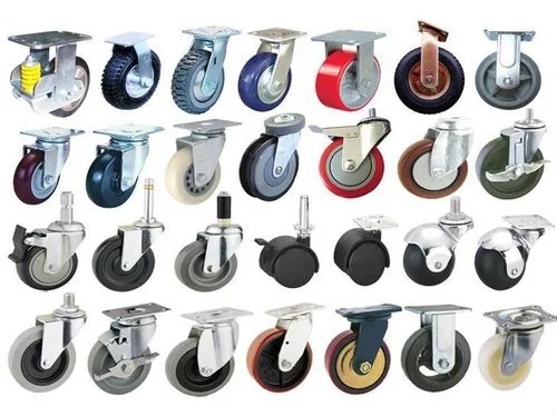 جنس تشکیل دهنده و مدل های مختلف کستر ( چرخ )