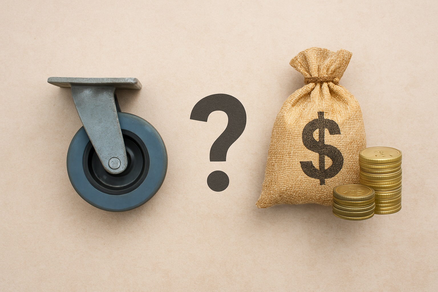 قیمت کسترها یا چرخ ها و دلیل تفاوت قیمت آنها