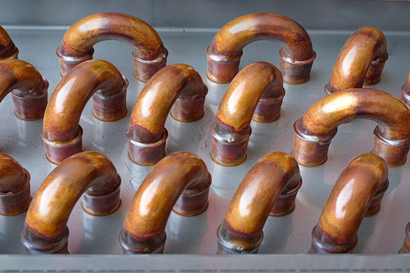 چگونه می توان از سیاهی یا اکسیده شدن لوله های مسی جوش داده شده جلوگیری کرد؟